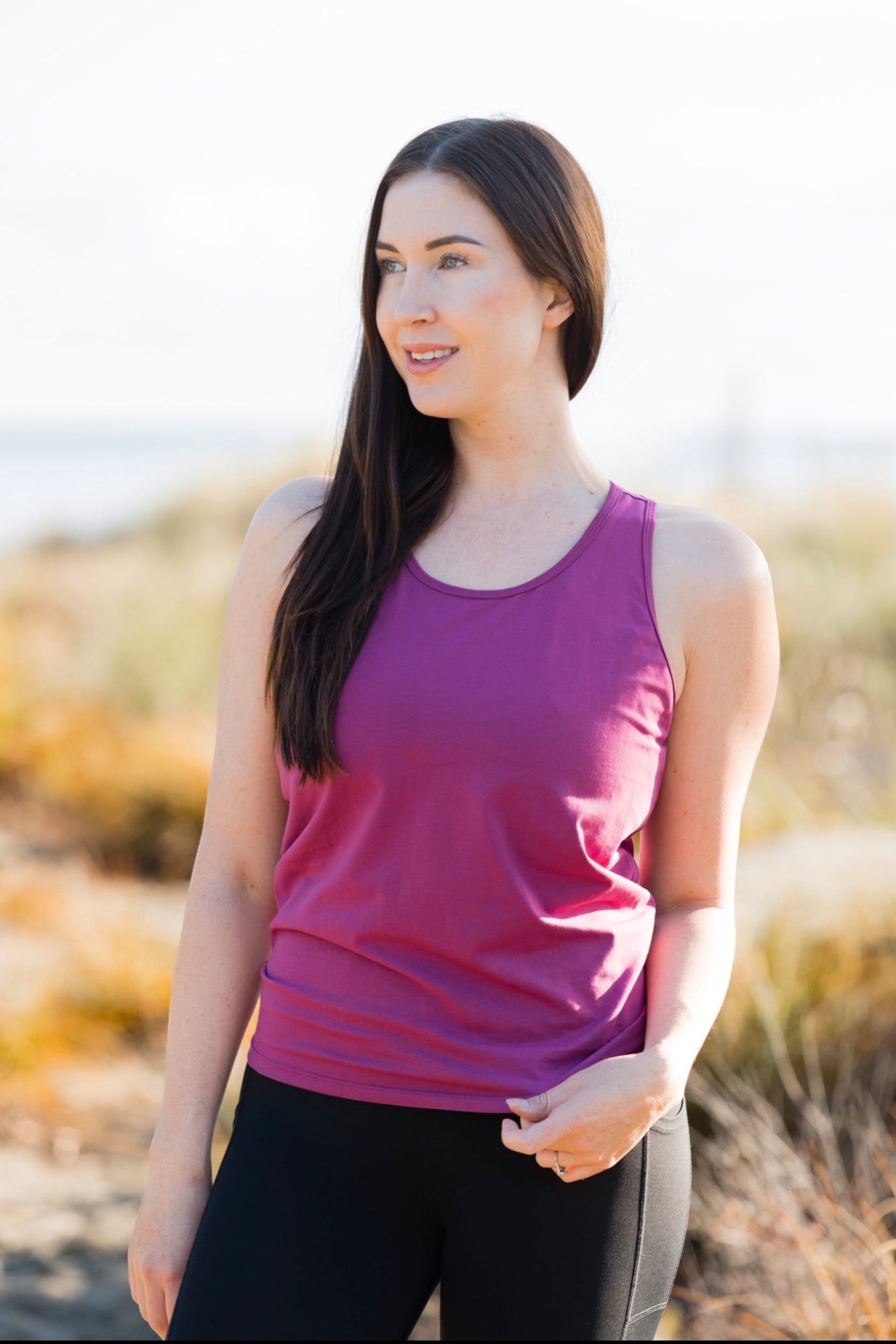 Rhiannon Tie Back Singlet