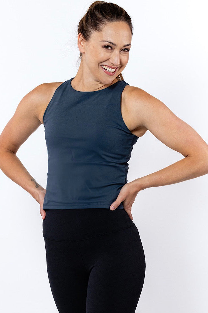 Bella Singlet Storm Grey