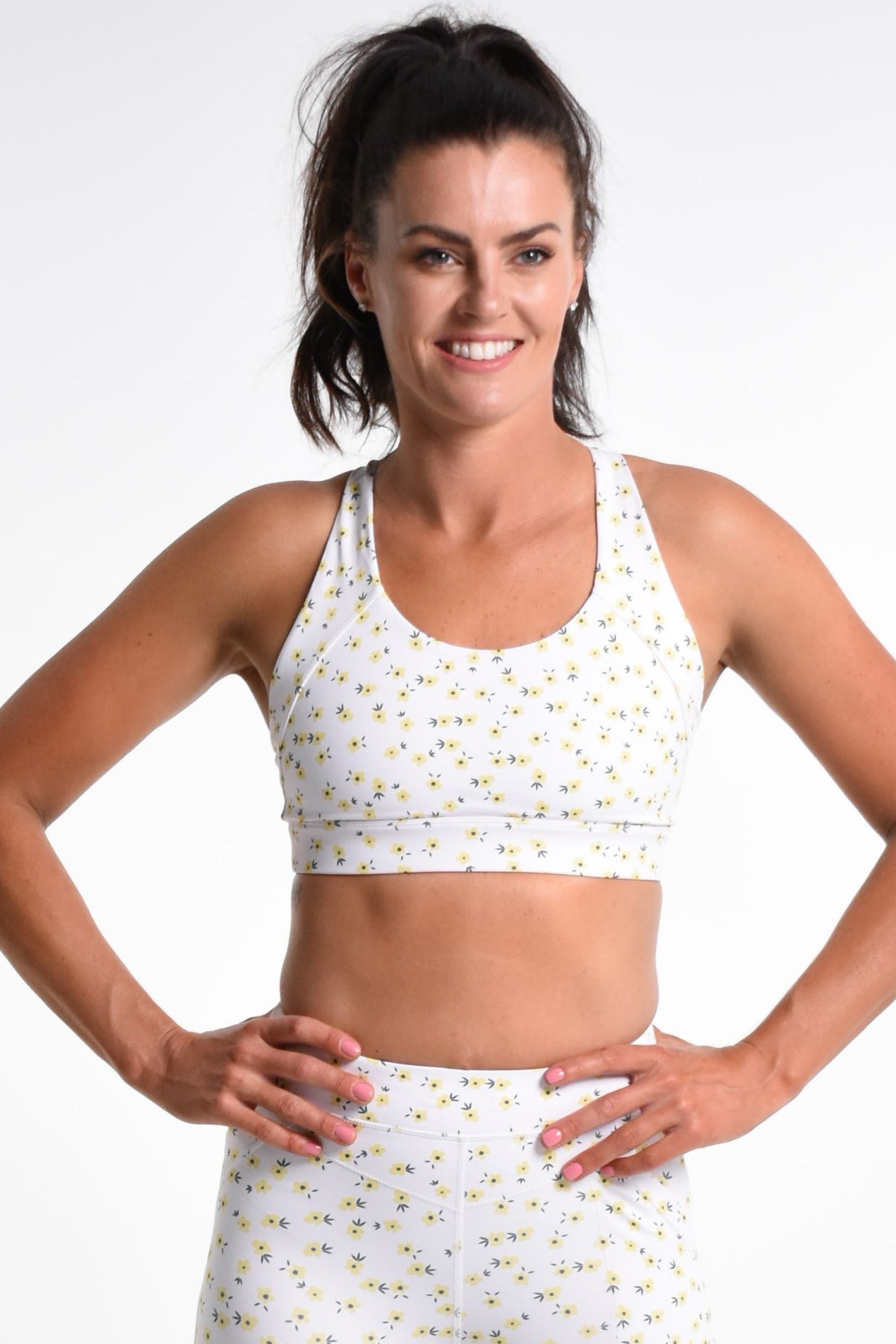 Pull Over Elle Elite Sports Bra - Daisy