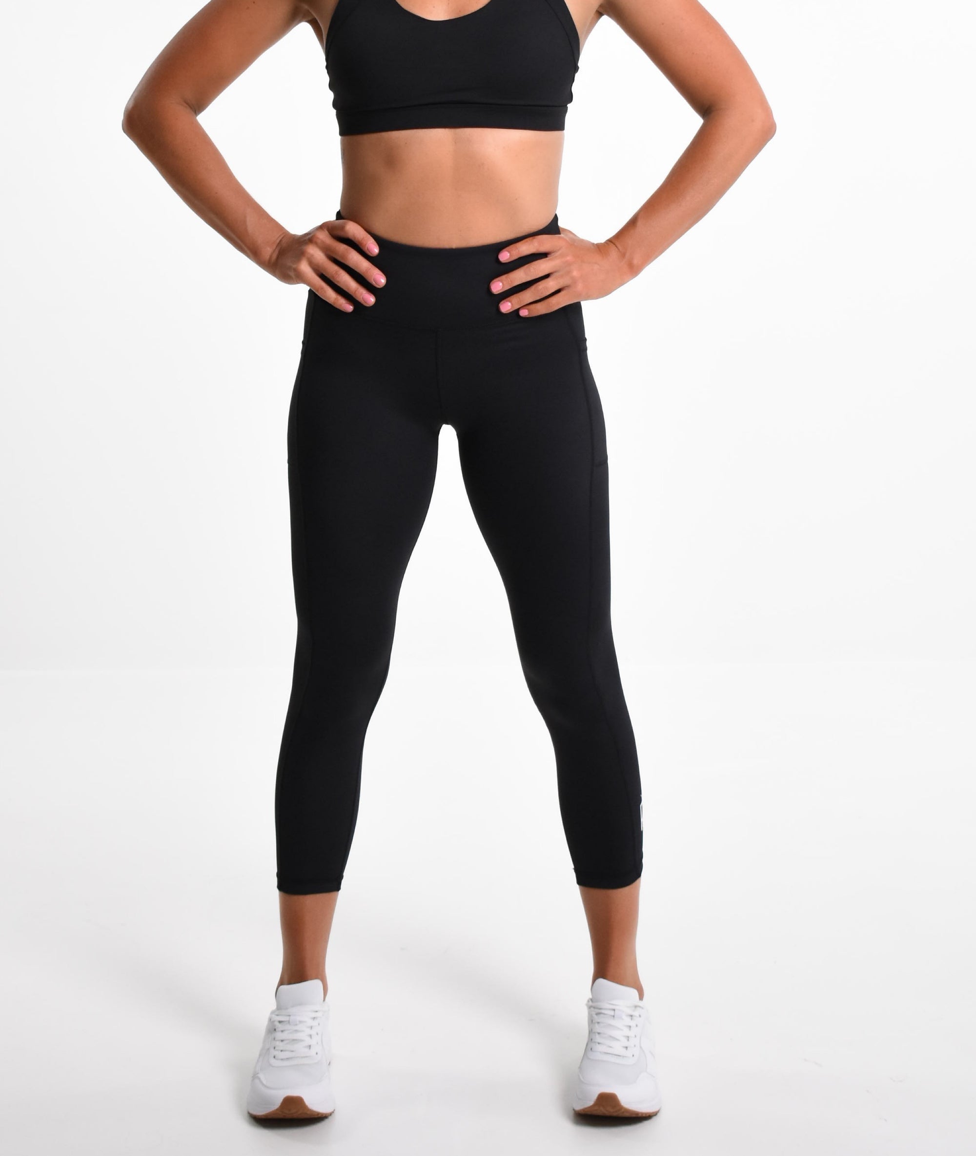 Tilly High-Rise Compression Tight - 7/8th - Black