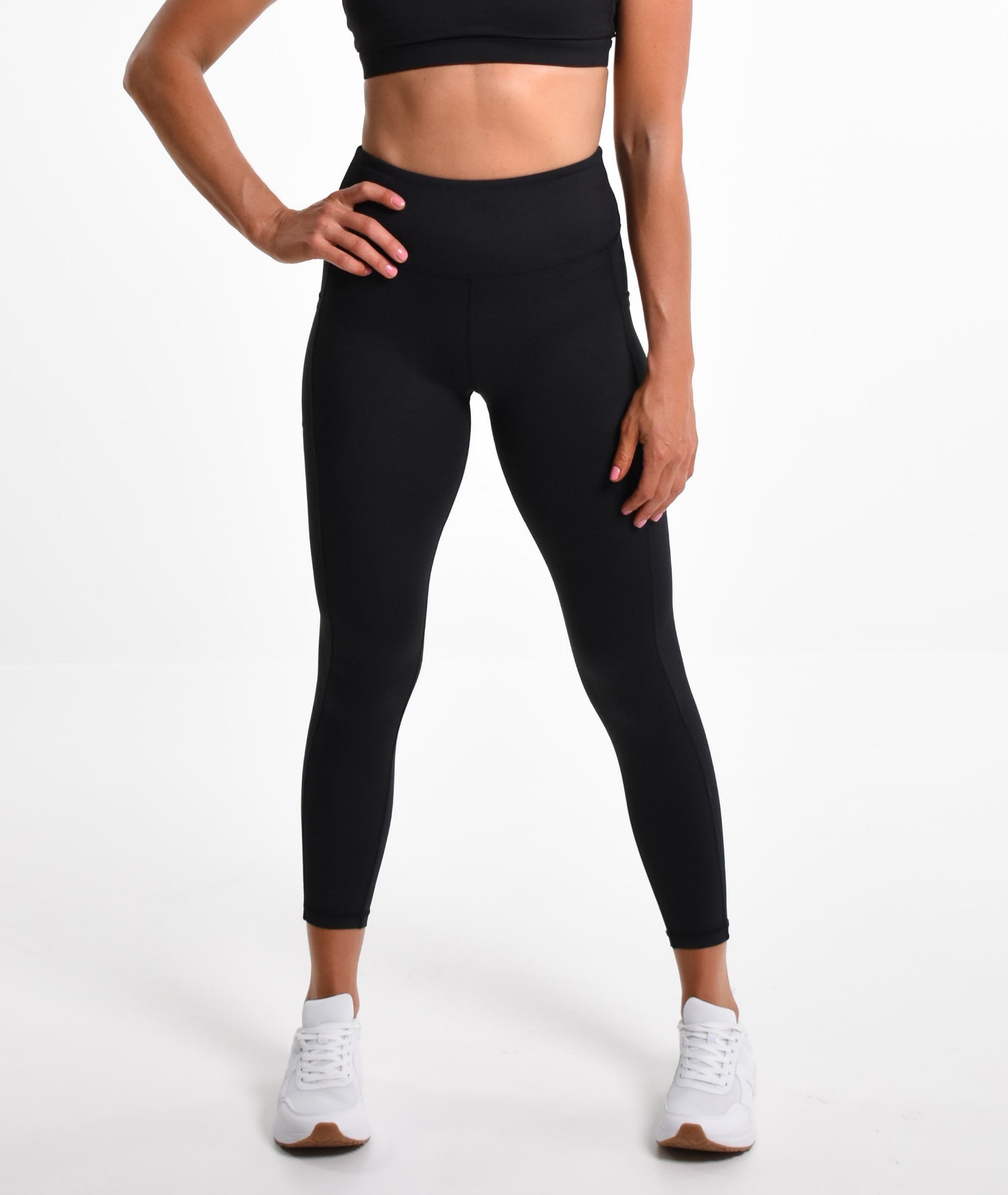 Tilly High-Rise Compression Tight - Full Length - Black