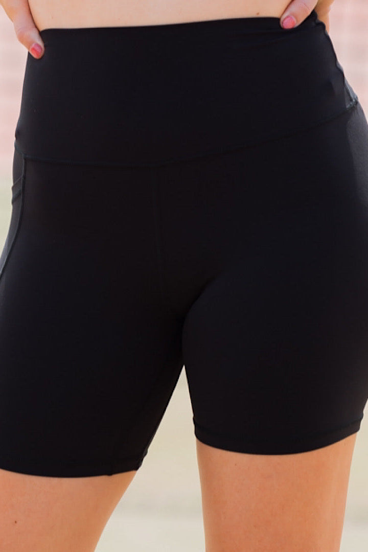 Alexis High-Waisted 6 inch  Short - Phone Pocket