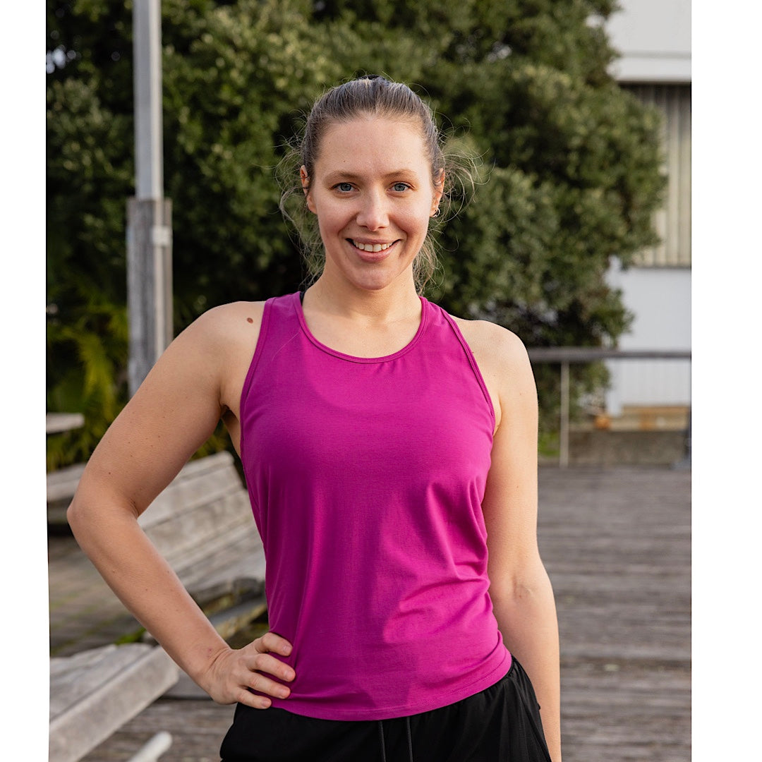 Rhiannon Tie Back Singlet