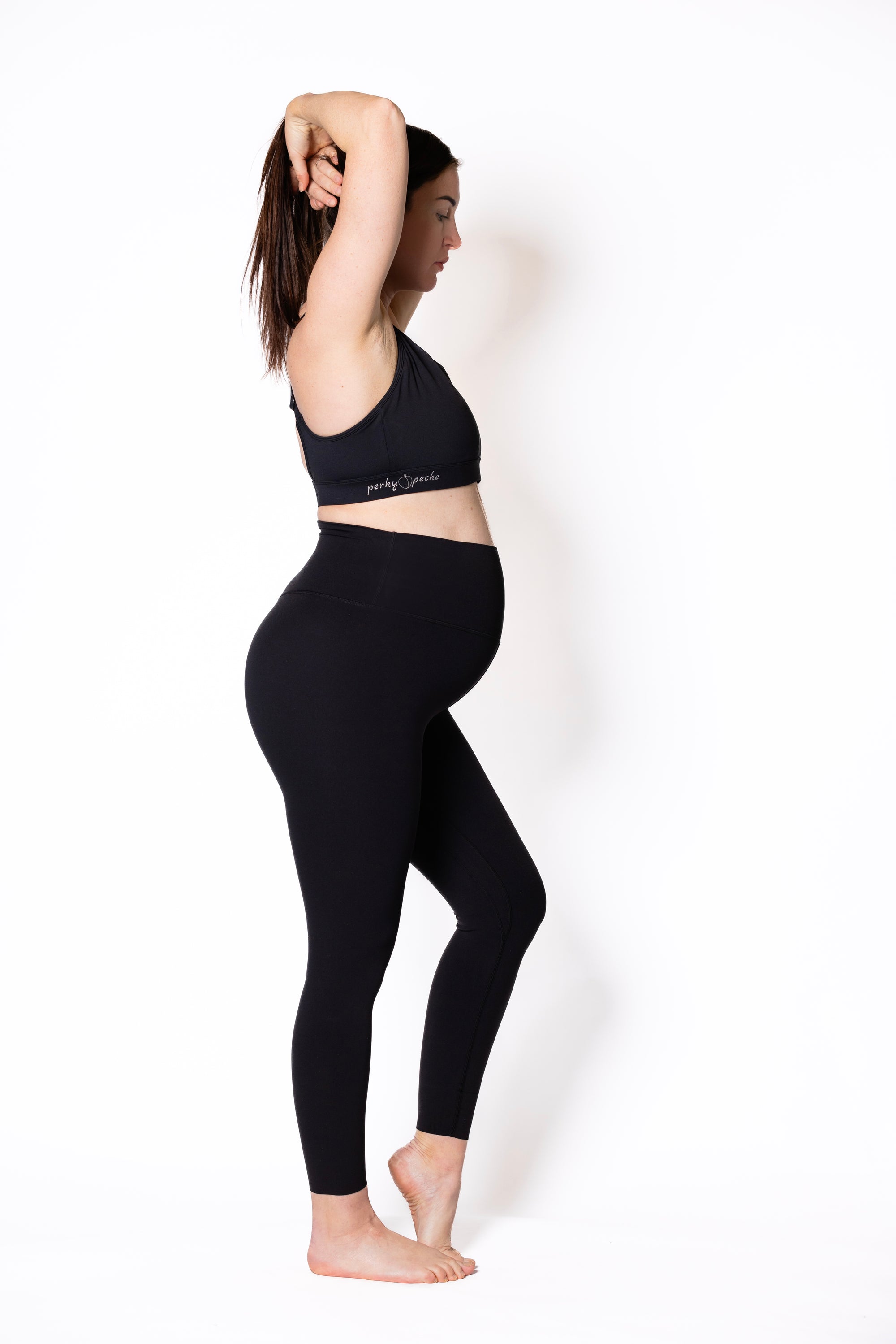 Alexis Full Length High-Waisted Tight - No Pocket - Black