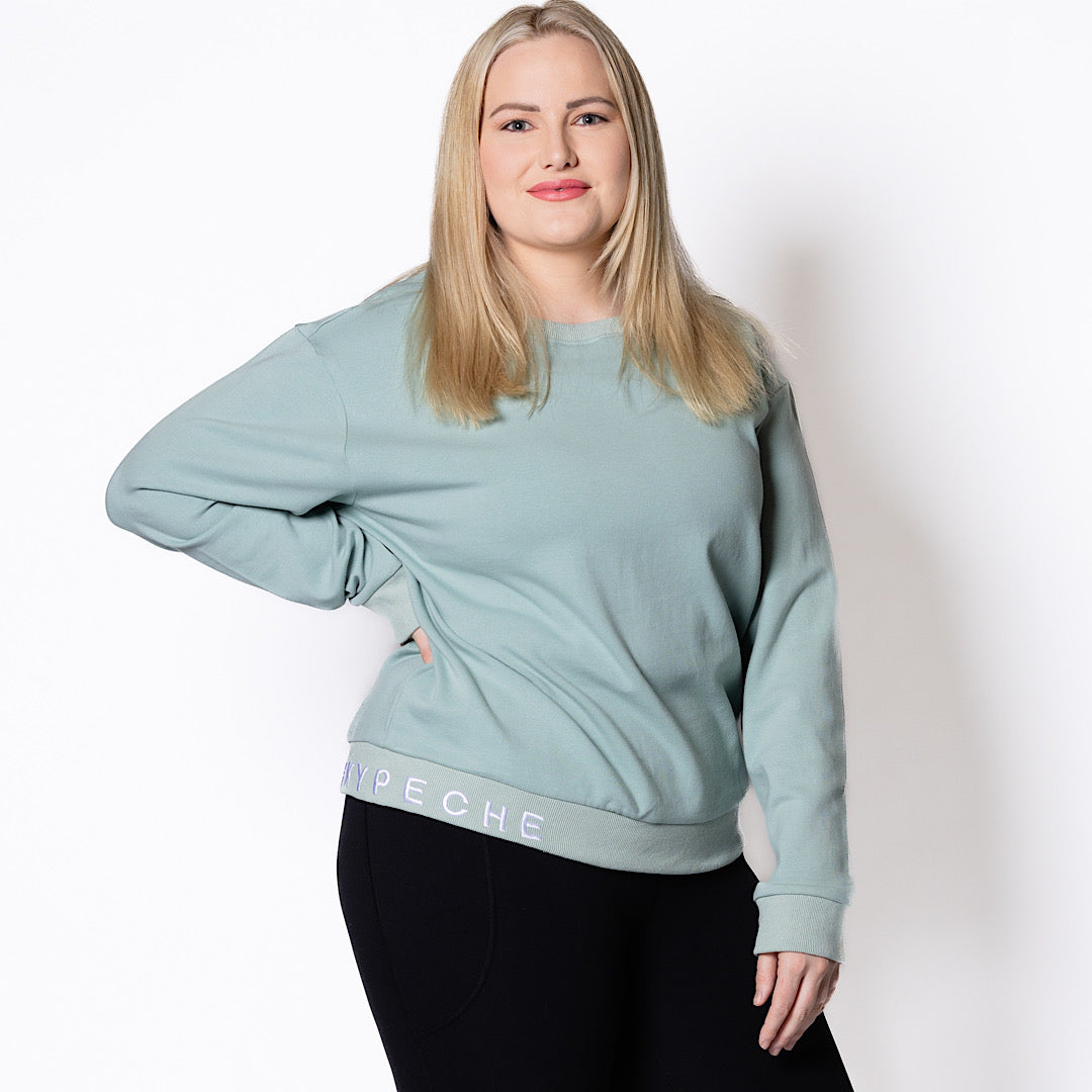 Mary Claire Sweater  Mint Green