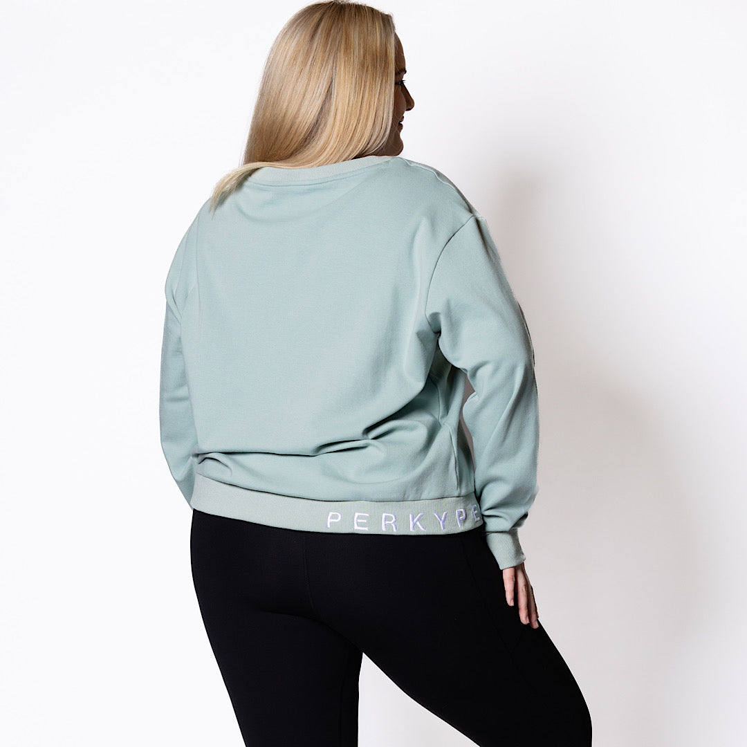 Mary Claire Sweater  Mint Green