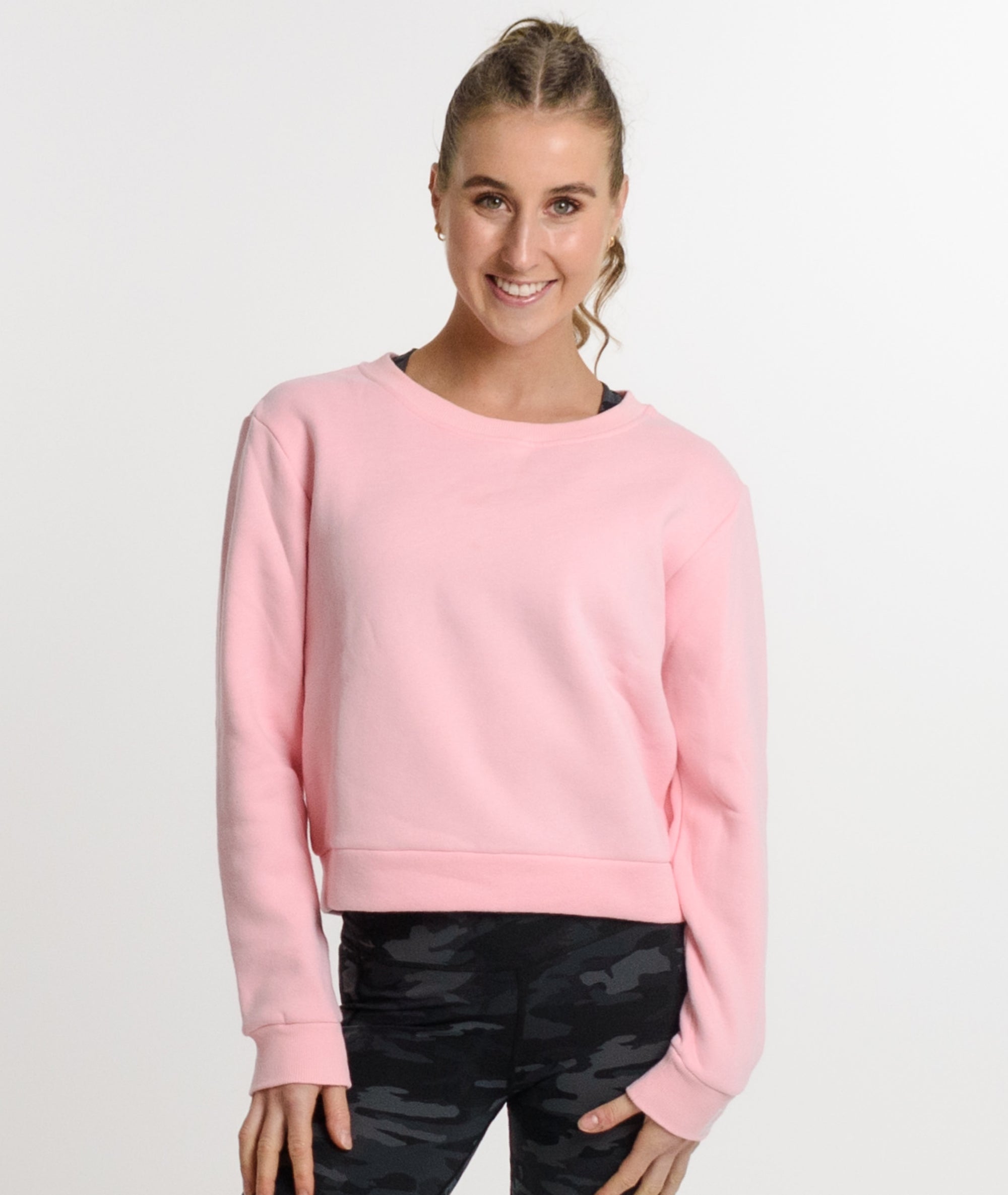 Amy J Perky Sweater - Barbie Pink