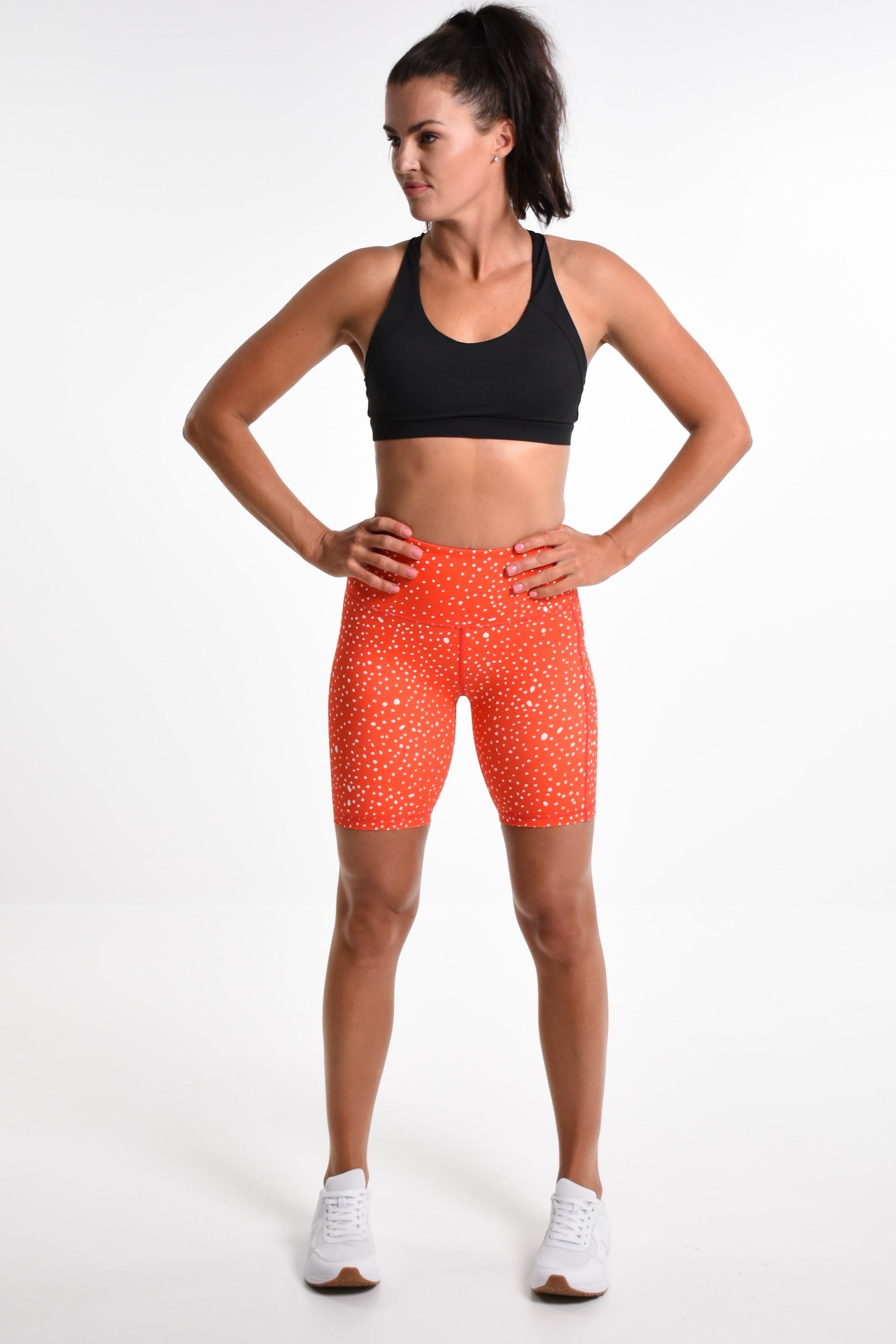 Sammi Support Short - Tangi Fruit Polkadot
