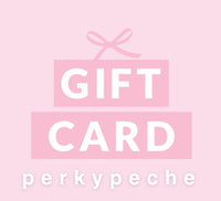 perkypeche Gift Card - Choose Your Amount - perkypeche - Activewear and Eyelash Serum